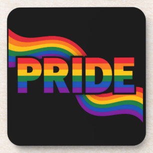 Regenboog Pride Viering Bier Onderzetter