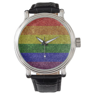 Regenboog pride vlag horloge