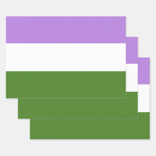Regenboog Pride Vlag Inpakpapier Vel