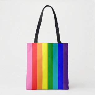 Regenboog Pride Vlag met Acht Strepen Draagtas