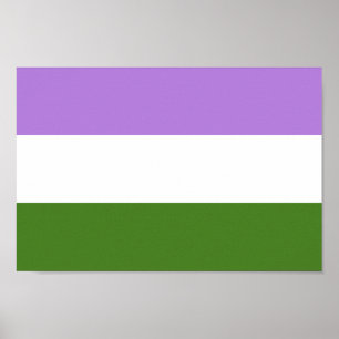 Regenboog Pride Vlag Poster
