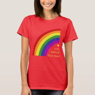 Regenboog Pride Vlag T-shirt