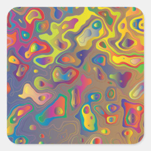 Regenboog prisma water druppels stickers