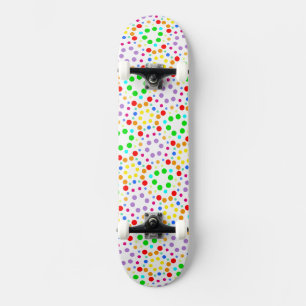 Regenboog Punten Skateboard