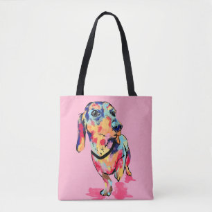 Regenboog Pup Draagtas