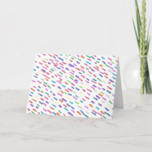 Regenboog Regendruppel Print Kaart