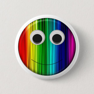 Regenboog Ronde Button 5,7 Cm