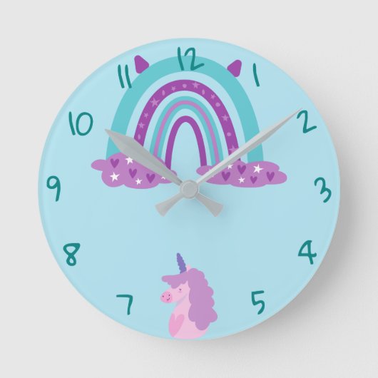 Regenboog Ronde Klok (Voorkant)
