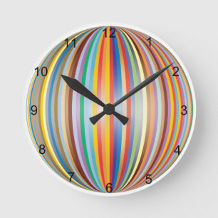 Regenboog Ronde Klok