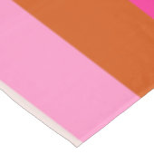 Regenboog Roze en Oranje Boho Arch Tafelkleed (Gekanteld)