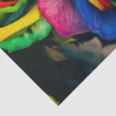 regenboog rozen tissuepapier (Detail)