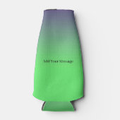 Regenboog schaduw kleur fles koeler (Voorkant)