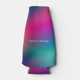 Regenboog schaduw kleur fles koeler