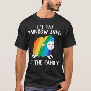 Regenboog Schapen Queer Lesbienne Gay Csd Pride Fe T-shirt