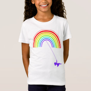 Regenboog schommel t-shirt