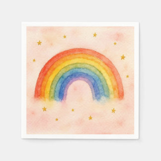 Regenboog Servetten. Servet