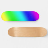 regenboog skateboard (Horizontaal)