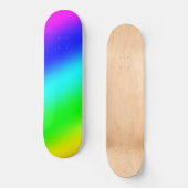 regenboog skateboard (Voorkant)