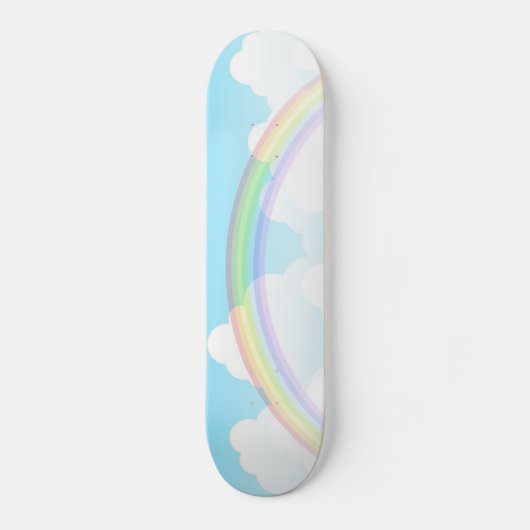 Regenboog Skateboard (Voorkant)