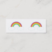 Regenboog - Skinny Mini Visitekaartje (Achterkant)