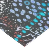 Regenboog Slang Aboriginal Art Tafelkleed (Gekanteld)