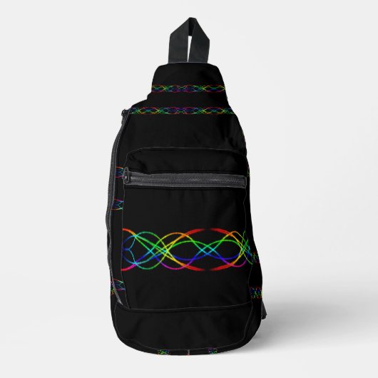 Regenboog Sling Bag (Voorkant)