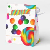 Regenboog Snoep Sweet Verjaardagsfeestje Custom Fa Bedankdoosjes (Achterkant)