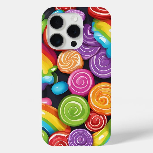 Regenboog snoepjes Case-Mate iPhone case (Achterkant)