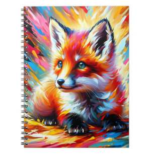 Regenboog Spark Fox Notitieboek