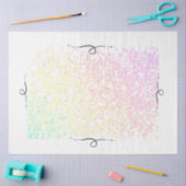 Regenboog sparkle tissue papier (Craft)