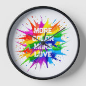 Regenboog Spetter Pride Maand Design (Voorkant)