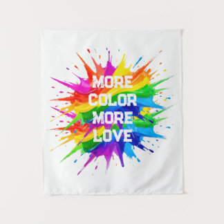 Regenboog Spetter Pride Maand Design Wandkleed