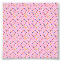 Regenboog Spikkels Kleurrijk Confetti Licht Roze