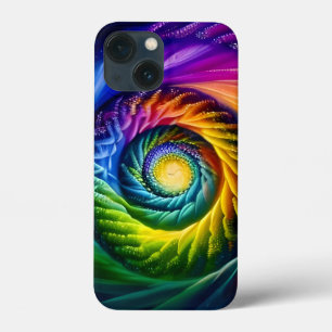 Regenboog Spiraal Naar Buiten iPhone 13 Mini Hoesje