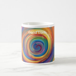 Regenboog Spiraal van Geluk Veel Geluk Koffiemok