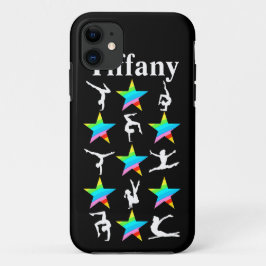  REGENBOOG STAR AANGEPASTE GYMNASTIEK IPHONE CASE