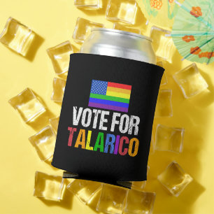 Regenboog Stem op Talarico 2026 Verkiezing Blikjeskoeler