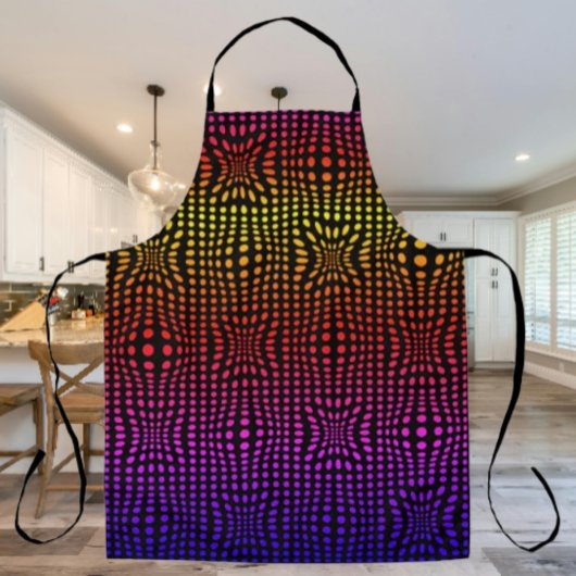 Regenboog Stip Mirage Schort