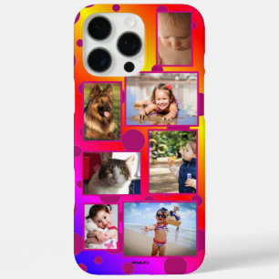 Regenboog Stip Multi-foto Hoesje voor Telefoon HA