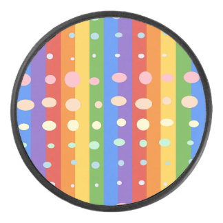 REGENBOOG STIP STREPEN HOCKEY PUCK
