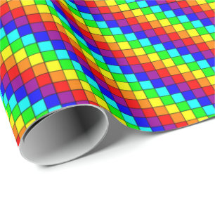 Regenboog Strepen - Inpakpapier
