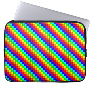 Regenboog Strepen - Laptop Hoes