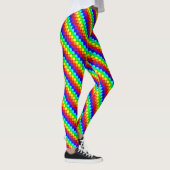 Regenboog Strepen - Leggings (Rechts)