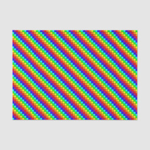 Regenboog Strepen - Tissue Papier