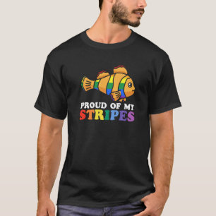 Regenboog Strepen Vis Lgbtq Gay Pride Lesbische To T-shirt