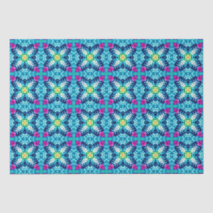 Regenboog Stropdas-kleurstof geometrisch patroon 8 Tissuepapier