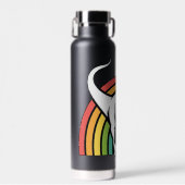 Regenboog T-Rex Waterfles (Voorkant)
