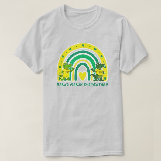 Regenboog T-shirt (Design voorkant)