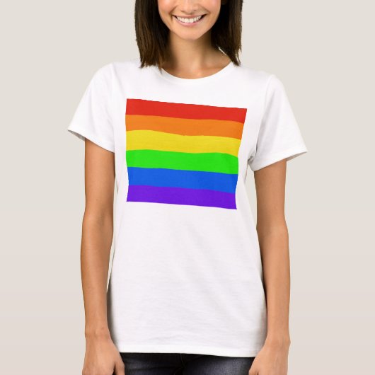 Regenboog T-shirt (Voorkant)