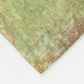 Regenboog Texturele Abstract Fleece Deken (Hoek)